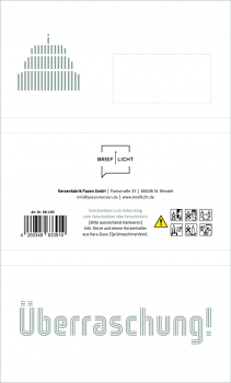 Brieflicht NEU / Geschenkbox zum Geburtstag