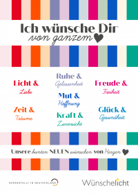 Werbematerial: DINA 3 Plakat Wün...